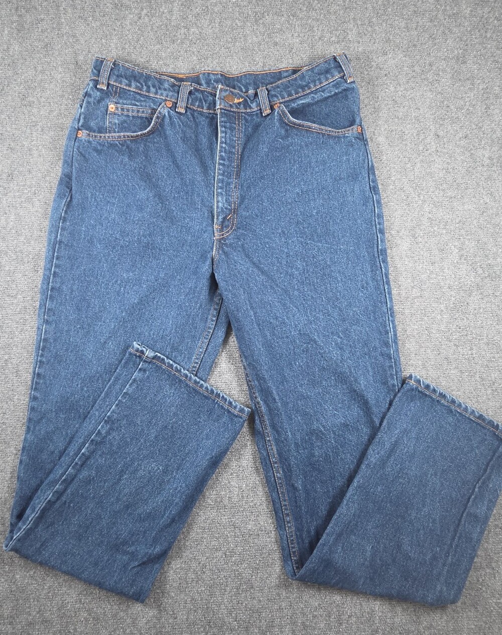 Classic Men's Blue Denim Jeans
